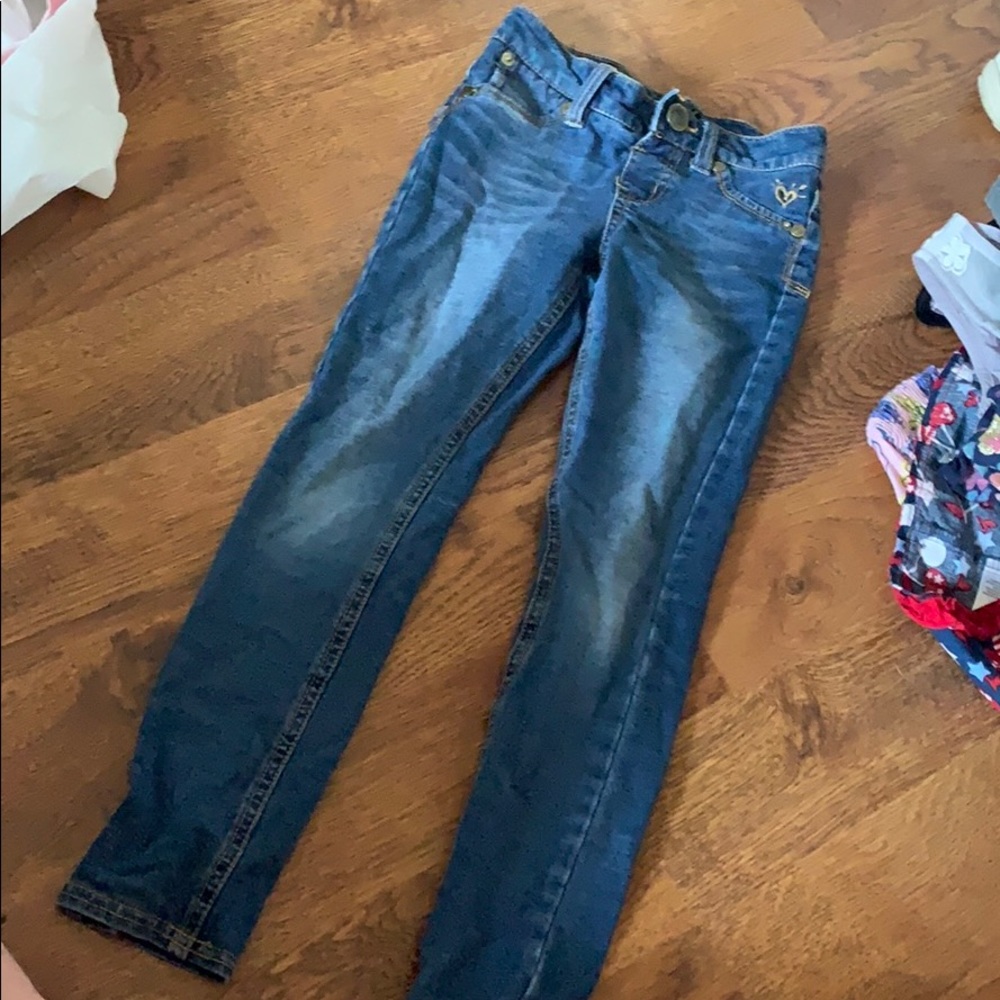 Justice jeggings size 7s